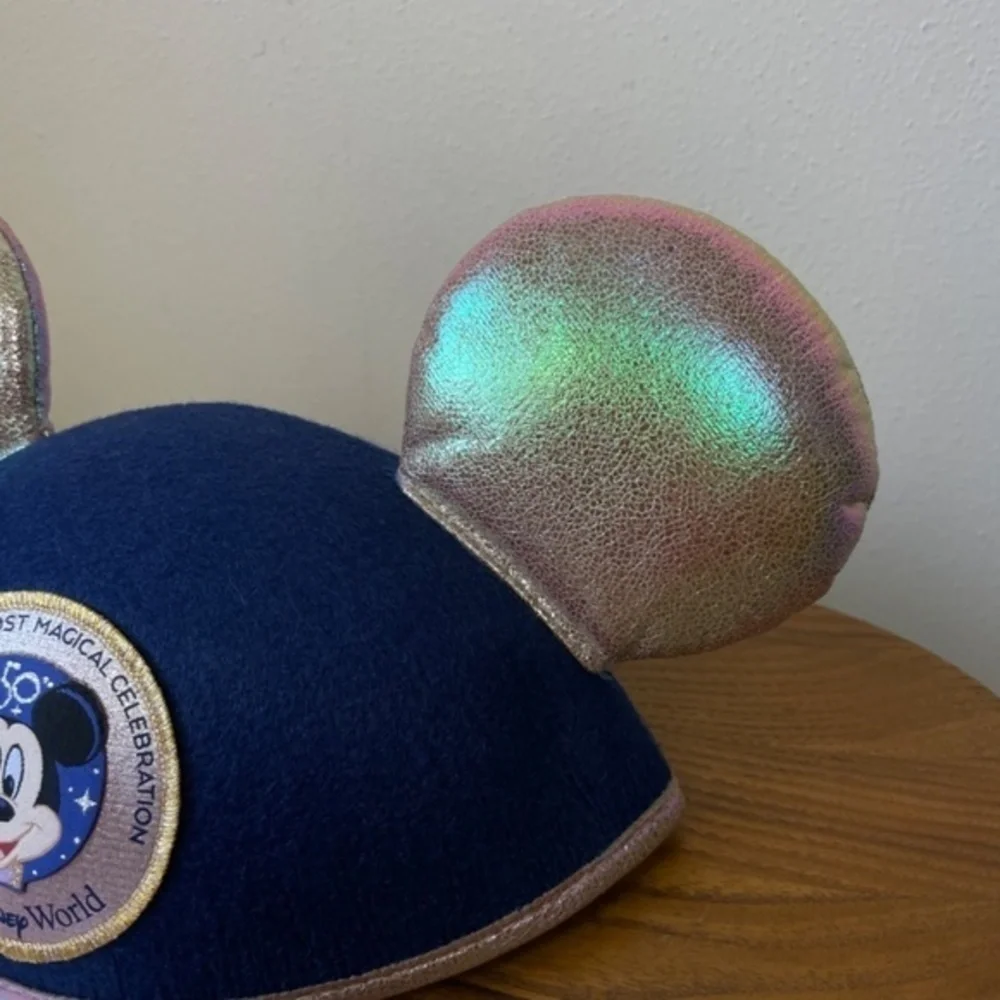 Walt Disney World 50th Anniversary Celebration Mickey‎ Ear Hat